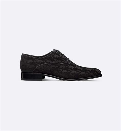 Dior Timeless Oxford Shoe Black Dior Oblique Velvet 